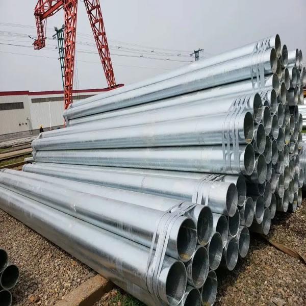 AISI Q235 Galvanized Round Tube Pipe Zinc Coated Seamless 25mm OD For Construction