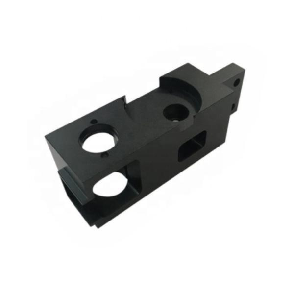 High Precision CNC Milling Parts Black Sandblasting Anodizing 7075 Aluminum Alloy