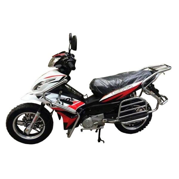 110cc 125cc Cub Motorcycle , Cub Motorbike Automatic Clutch Engine Aluminium Wheel