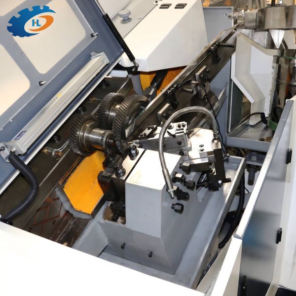 Automatic Stainless Steel Screw Manufacturing & Thread Rolling Machine / Drywall Screw Production Line with Motor
