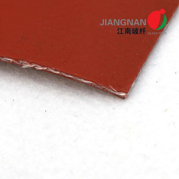 Superior Quality Red Fabric Fiberglass Coated Silicone For Welding Protection