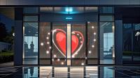 Adhesive LED Transparent Film Screen P10 Full Color Transparent LED Film