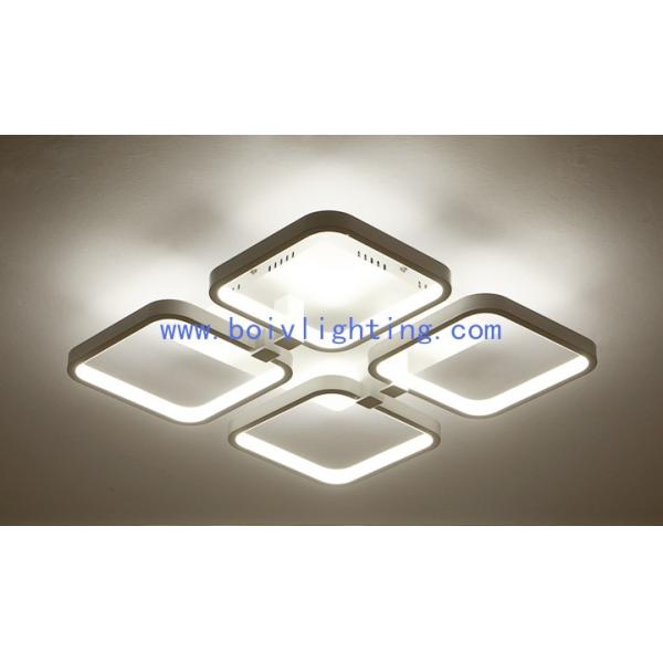 Acrylic Cover Materal Remote  Control  LED Ceiling  Light  LED Lamp White Aluminum