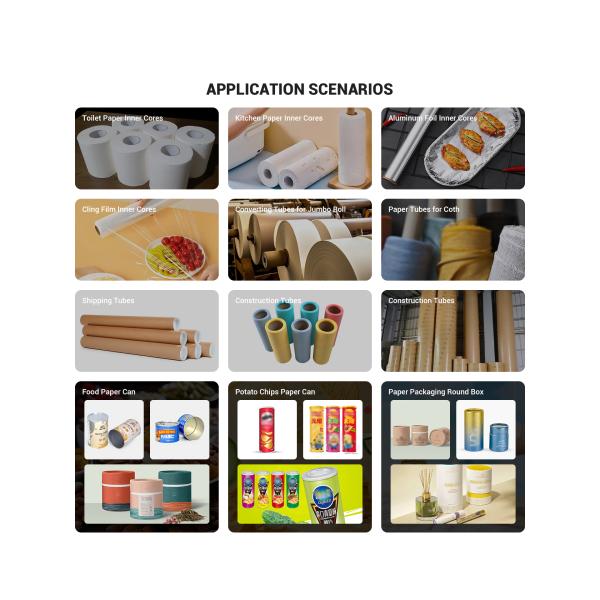 CE Certified Heavy Duty Paper Core Machine Automatic Paper Tube Machine for Adhesive Tape Cores