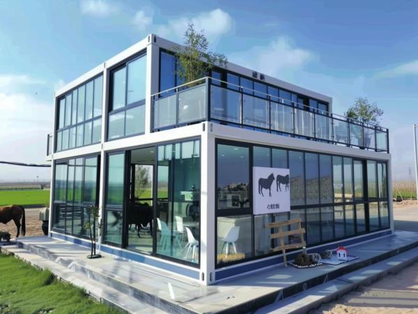 BOX SPACE 20ft 40ft bem equipado contêineres pré-fabricados prontos contêineres desmontáveis Kit de escritório casa com 2 quartos