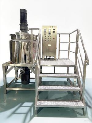 Envasado en acero inoxidable tanque de mezclador homogeneizante 3000L para champú líquido