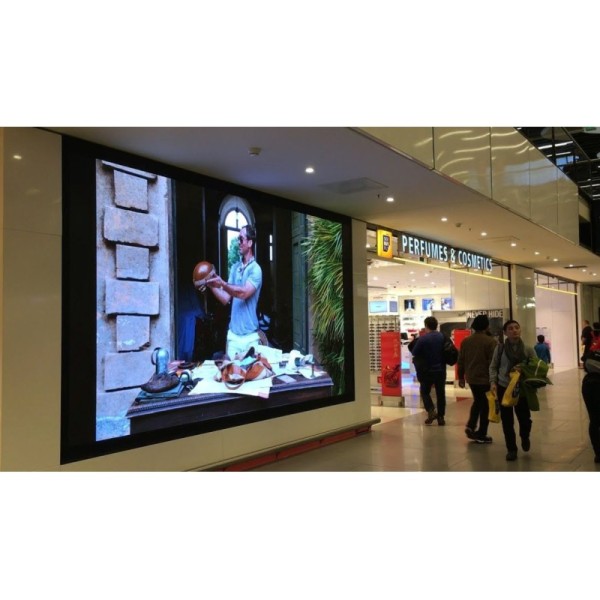 Die-Casting Aluminum Screen Customizable Full Color Outdoor LED P3.91 IP43 Advertising Screen SMD2121