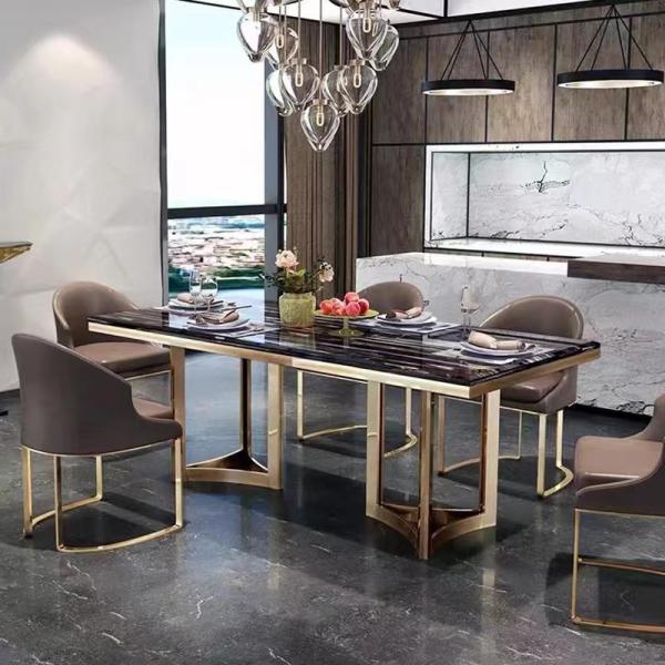 Quartz Hotel Restaurant Furniture Custom Restaurant Tables Set