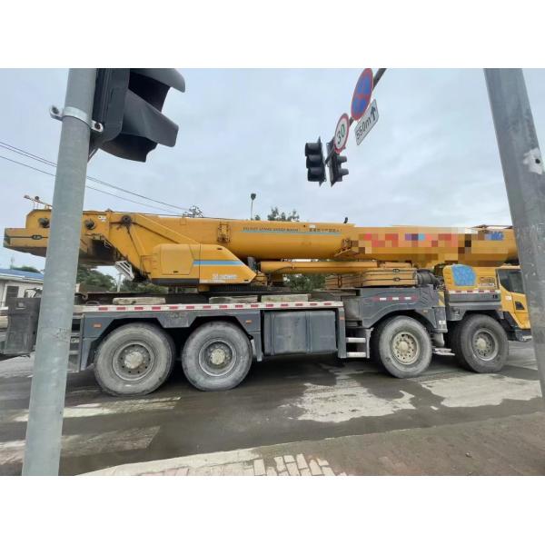 2019 Used XC MG Mobile Truck Crane 80 Tons, Crane Jib length 55 meters