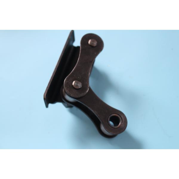 Textile Finishing Machine Spares Bruckner Stenter Chain Link Black Color Steel Horizontal Type