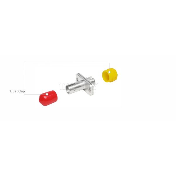 Fiber Optic Coupler FC-ST Simplex Metal Hybrid Adapter Female/Female for Data Center Telecom FTTX