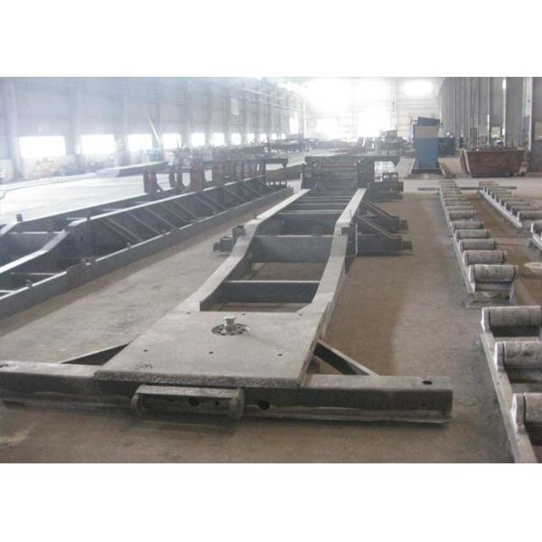 Трейлер контейнера полезной нагрузки 50000 кг скелетный цапфа 40 ФТ Три с подвесом Фува