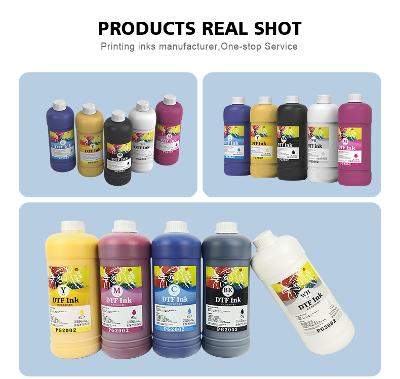 FCOLOR Hot Transfer Pet Film Inkjet Printing DTF Ink for L1800 DX5 Dx4 Xp600 4720 Dtf Printer