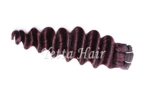 O cabelo molhado e ondulado encaracolado do Virgin do brasileiro de 100% nenhum derramamento desvanece-se