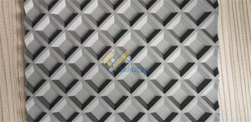 Grinding Square Pattern PVC Conveyor Belt for Wood Sanding Machine 9.5mm