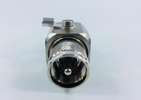 Signal Antenna Lightning Arrester , 500V 10KA N Interface Cable Tv Surge Protector