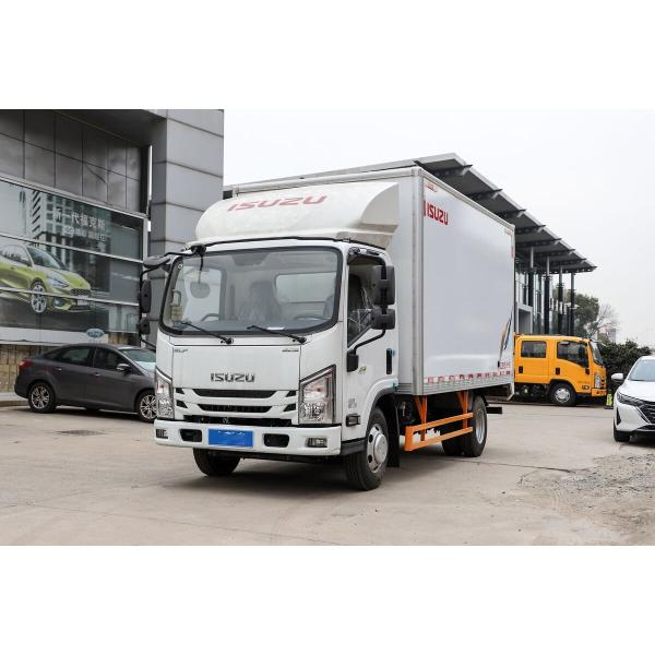Second Hand Van Cargo Trucks Isuzu EC5 4×2 DRIVE MODE 127hp Cheap Cargo Trucks For Export