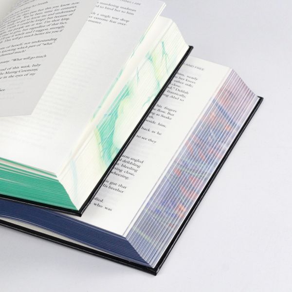 CMYK Full Color Book Printing Glossy / Matte Gold Foil Book Cover Printing