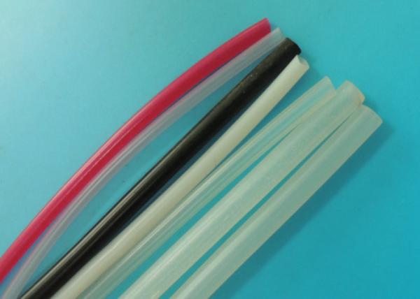 Custom Multi Color Flexible Silicone Rubber Tube / Tubing Small Diameter Fireproof