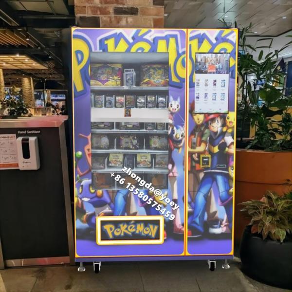 Wholesale Self-Automatic Elevator Gift Card Vending Machine for Pokemond Card for Game Card Distribution