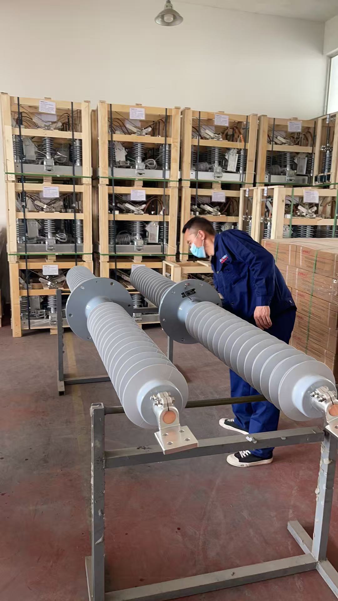 110kV-126kV FCRGW-126/800 COMPOSIT EDRY TYPE CAPACITY WALL BUSHING