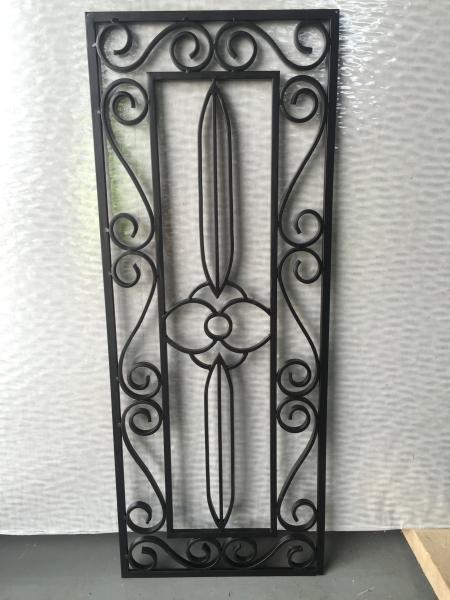 interior doors wrought iron glass made in China