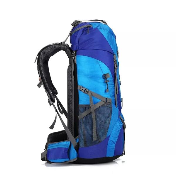 Ransel Mountain Waterproof Trekking Backpack Polyester 70 Liter Backpack ISO