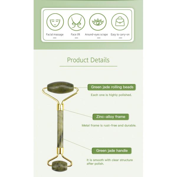 145*55*40mm Xiuyan Jade Roller