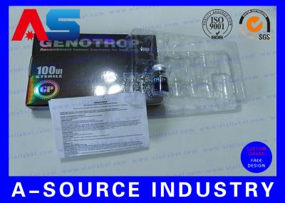 3mL Vial Box Human Gro wth Hormone Pharmaceutical Boxes Multi Colour Printing
