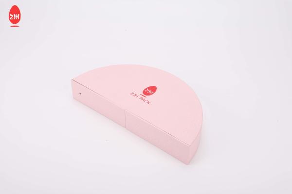 Printing Cardboard Candy Flowers Surprise Round Shape Packaging Gift Box Rotating