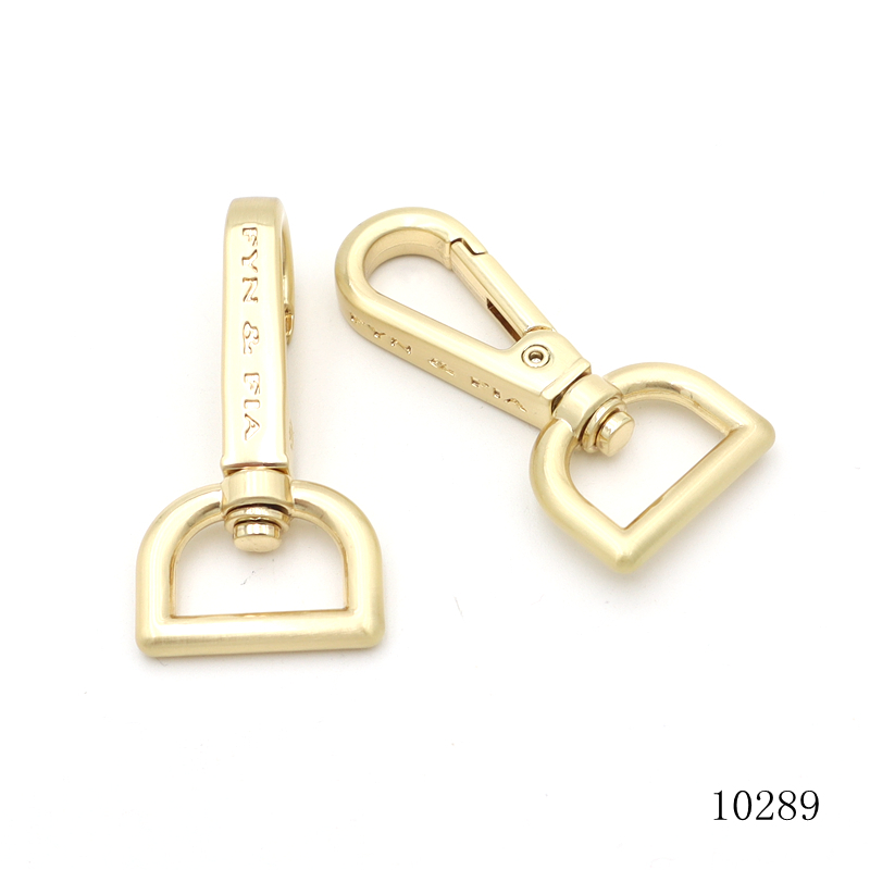 17mm Zinc Alloy Snap Hook, Swivel Trigger Snap Hook, Swivel Eye Bolt Snap Hook, Locking Swivel Metal Snap Hook Buckle for Bag Hardware Accessories