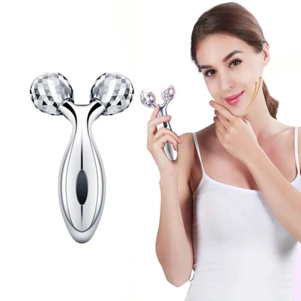 Handheld 3D Face Lift Roller Massager Wireless Remote Control Body Shaping Massager