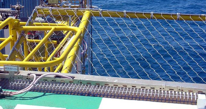 Flexible Stainless Steel Rope Mesh Diameter 1.5 mm For Anti Fall