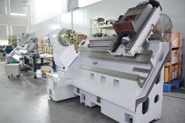 Dual Spindle CNC Turn Mill Machine Large Size High Efficiency Lathe