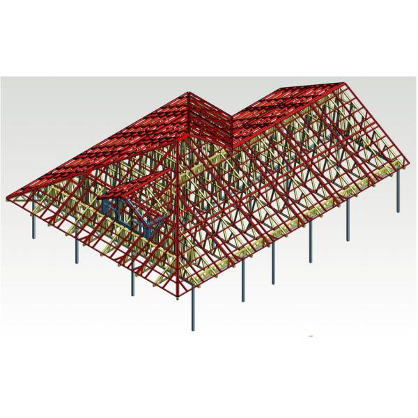 OSB Board Steel Structural Building Light Steel Keel Villa Homes