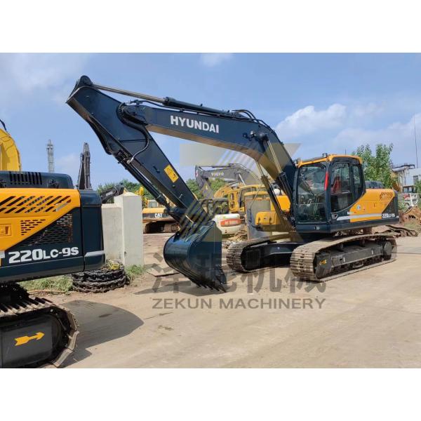 2019 Hyundai R220LC-9S Crawler Excavator 22 Ton Capacity In Shanghai