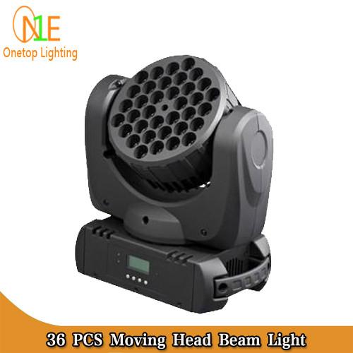 Hotsale 36pcs x 3w beam led dj light CREE LED beam moving head light for DJ Disco Bar