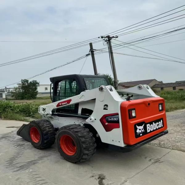 Mini Bob S630 Used Skid Steer Loader Landscaping Equipment 55.4kw