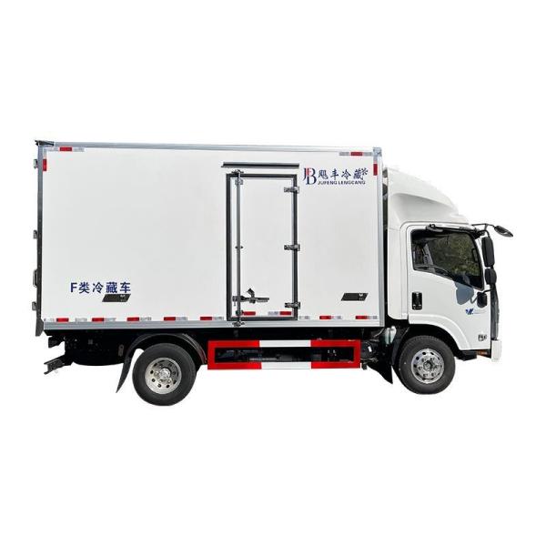                    Meat and Fish Refrigerated Truck 4*2 Freezer Box Truck for Sale             