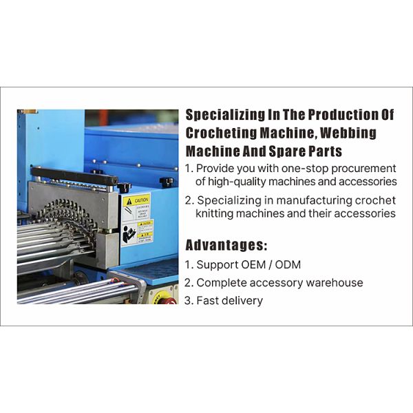 HUAFANG 24 Inch Automatic Crochet Fabric Machine for Garment Shops Manufacturing Plants Flat Direct Factory Supply China
