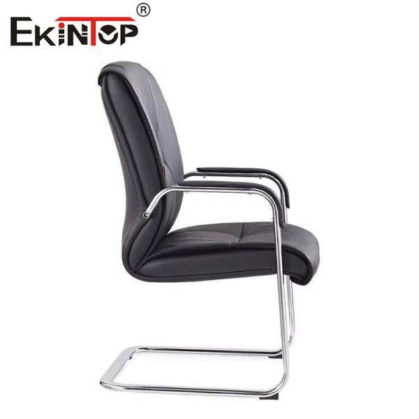 Комфортный офисный стул из PU кожи без козырьков Коммерческая мебель