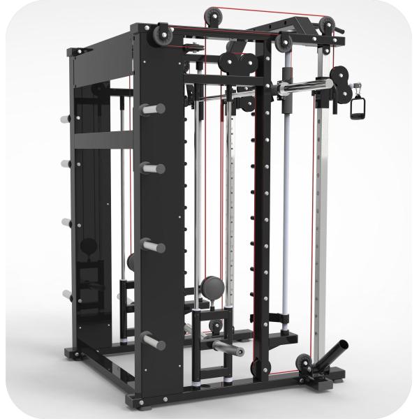 Commercial Gym Equipment All In One Multifunction Smith Machine for 2200*1500*2200mm Gym