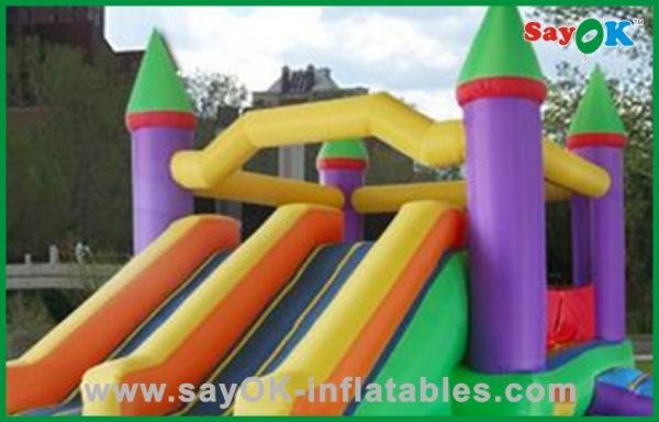 Chambre gonflable de rebond avec les glissières sèches gonflables extérieures d'Inflatables de glissière de glisseur populaire à la mode de videur