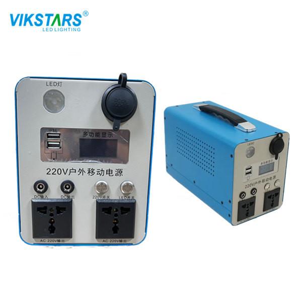 Lightweight 500w Portable Power Supply USB AC Emergency Charge Home Energy Storage System