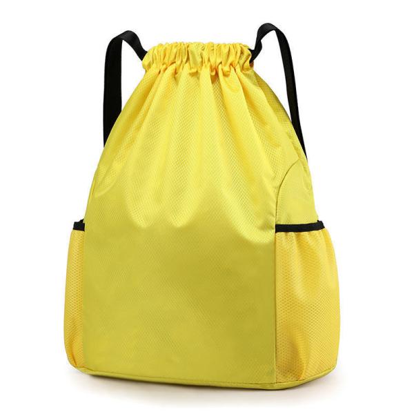 Custom Logo Waterproof Riding Backpack with Shoe Compartment and Drawstring Closure