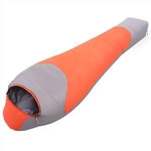 Mummy Sleeping Bag, 0°F Sleeping Bag for Big & Tall Adults, No-Snag Zipper Adjustable Hood for Warmth Ventilati