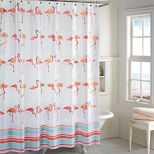 PVC Free PEVA Stylish Waterproof Shower Curtain For Personal Apartment
