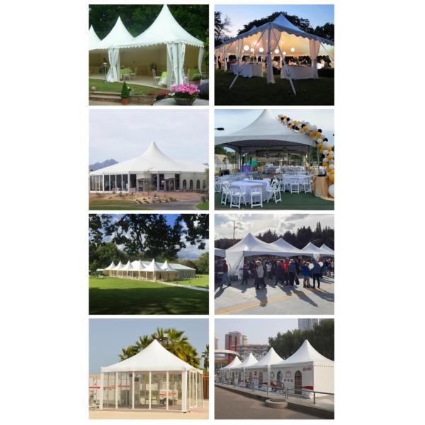 10X20 Heavy Duty Party Tents Events Aluminium Waterproof Outdoor Pvc Pagoda Tent