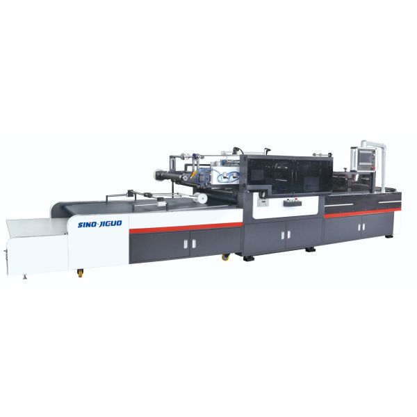 JIGUO High Precision Positioning Window Patching Full Servo Flat Window Patching Machine For Packaging