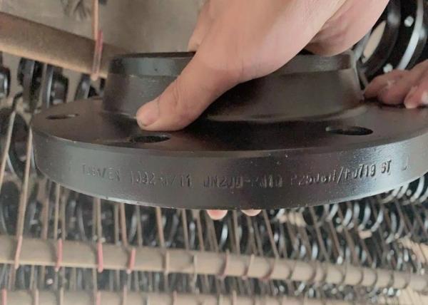 O aço carbono Astm A105 da flange STD Asme B16.47a do pescoço da solda aumentou a flange de aço frente e verso do pescoço da cara S32750